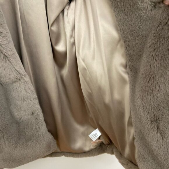 Gibson Latimer Faux Fur Coat Women’s Sz XL Brown Cozy. Hygge Neutral - Picture 8 of 8
